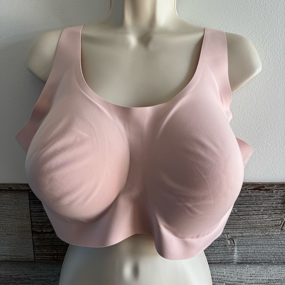 Knix Revolution Adjustable Pullover Bra Size XXXL++ in Rose Water NWT